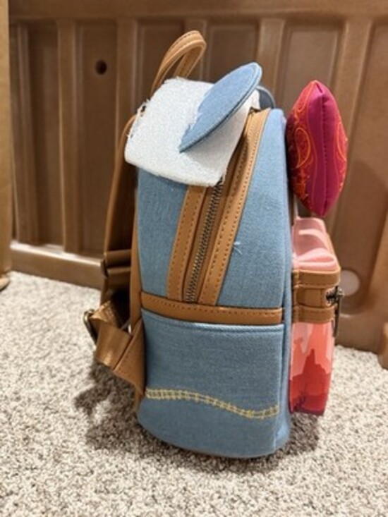 Big Thunder Mountain Minnie Mouse Main Attraction LOUNGEFLY Backpack Disney NEW - Picture 4 of 4